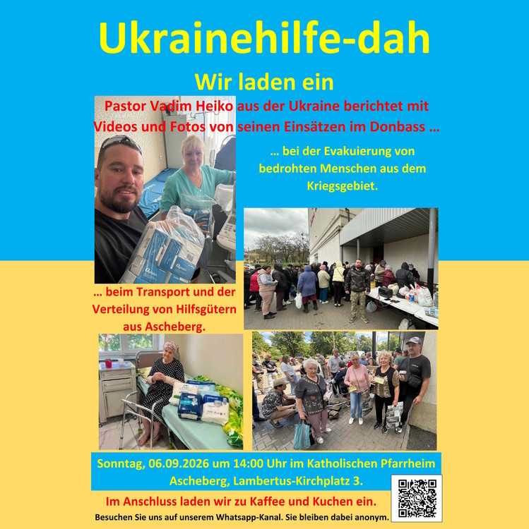 Ukrainehilfe-dah am 06.09.2026
