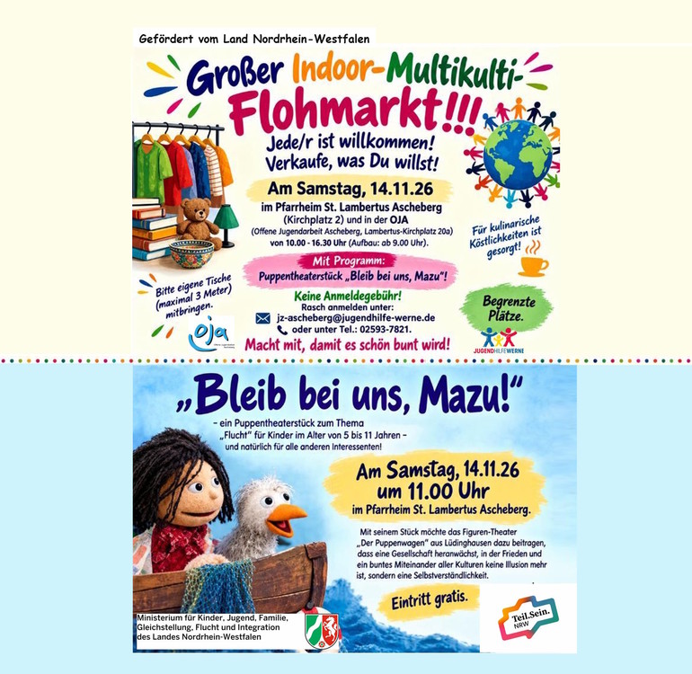 am Sa 14.11.2026 - ab 10:00 Uhr...