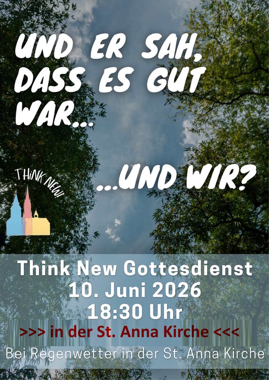 Gottesdienst am 10.06.2026 - 18:30 Uhr - in der St. Anna Kirche