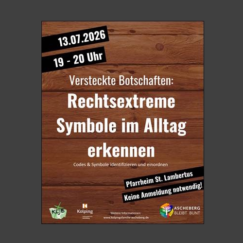 Montag, 13. Juli 2026 um 19:00 Uhr...
