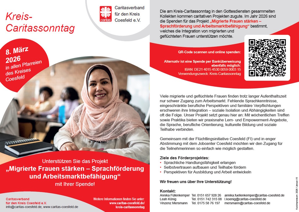 Sonntag, 8. März 2026:..