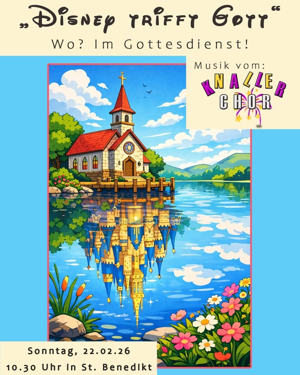 Sonntag, 22.02.2026 in St. Benedikt...