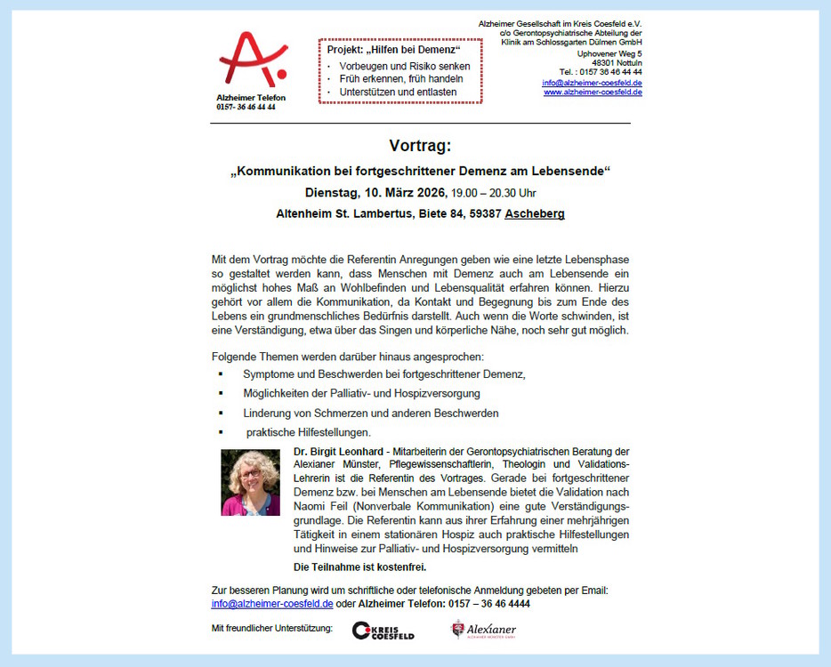 Dienstag, 10.03.2026...