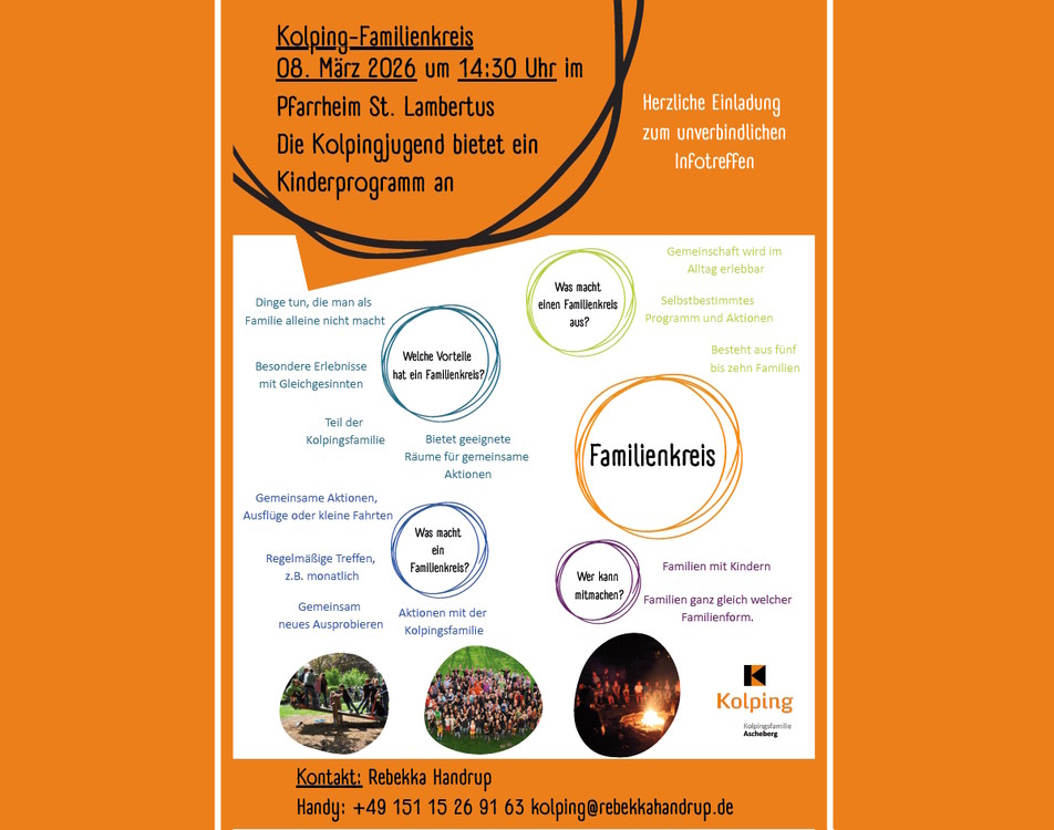 Infotreffen... am 08. März 2026