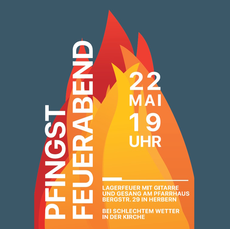 Pfingstfeuerabend am 22.05.2026 um 19.00 Uhr