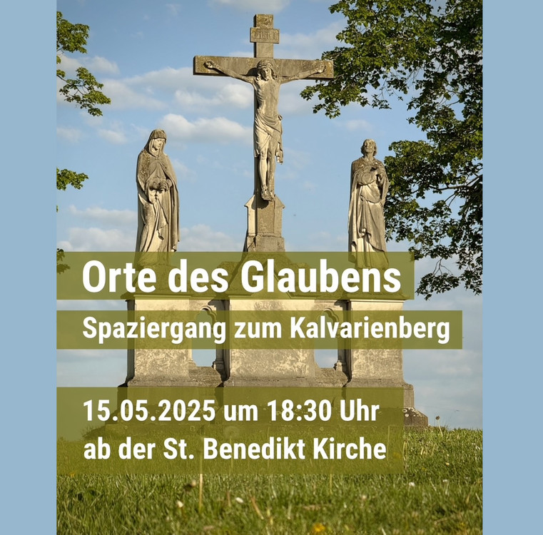 Spaziergang zum Kalvarienberg...